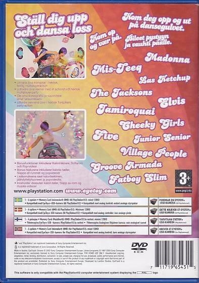 EyeToy Groove - PS2 (B Grade) (Genbrug)